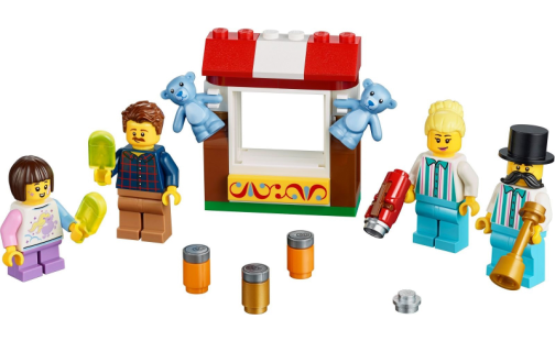 LEGO 40373 Sada doplňků s minifigurkami - pouť